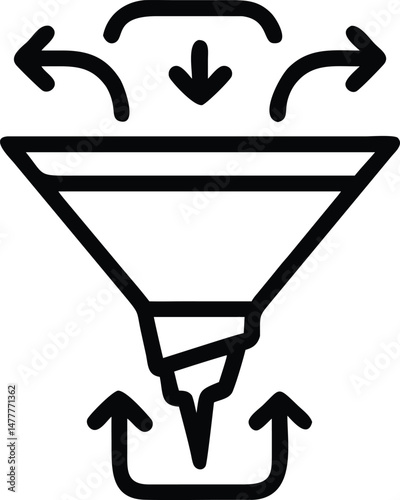 Silhouette vector illustration of a man with an ice cream icon and a martini glass cocktail design symbol