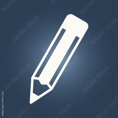 Pencil trendy artwork pleasant abstract vector illustration colorful useful design