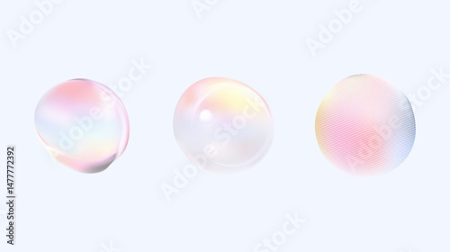 Colorful and EyeCatching Bubble Abstract Backgrounds Perfect for Creative and Artistic Designs