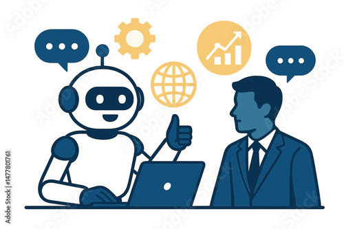 Digital chatbots serve as conversational assistants to provide access to data, driving business growth within online networks, and encompass the concept of online support and establishing operational