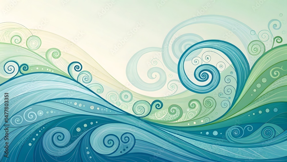 Abstract Wave Design Abstract Wave Design