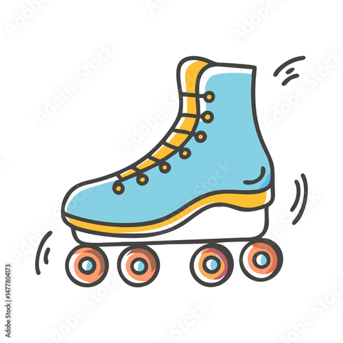 roller rink floor icon, roller rink floor vector illustration-simple illustration of roller rink floor, perfect for roller rink floor logos and icons