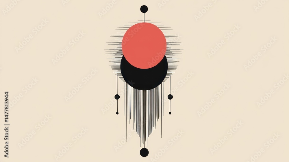 Obraz premium Abstract geometric design (1)