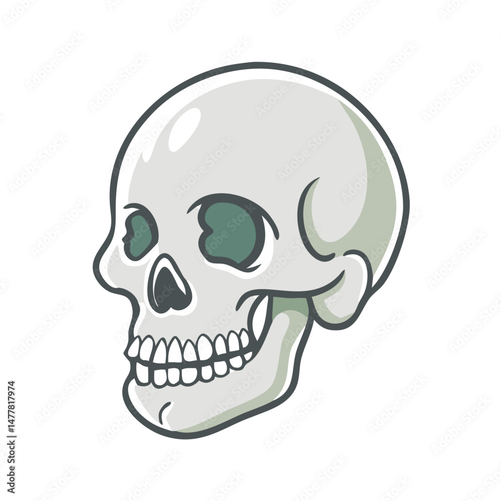 skull icon, skull vector illustration-simple illustration of skull, perfect for skull logos and icons skull icon, skull vector illustration-simple illustration of skull, perfect for skull logos and icons