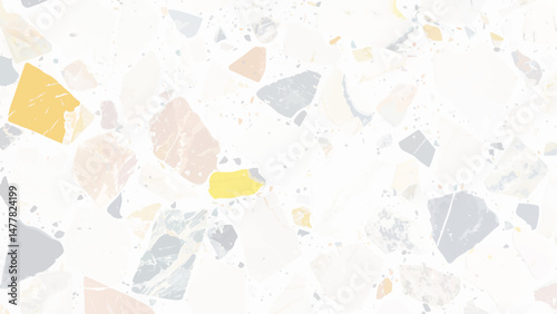 terrazzo floor or marble beautiful old texture,  Close up of patterned stone terrazzo surface