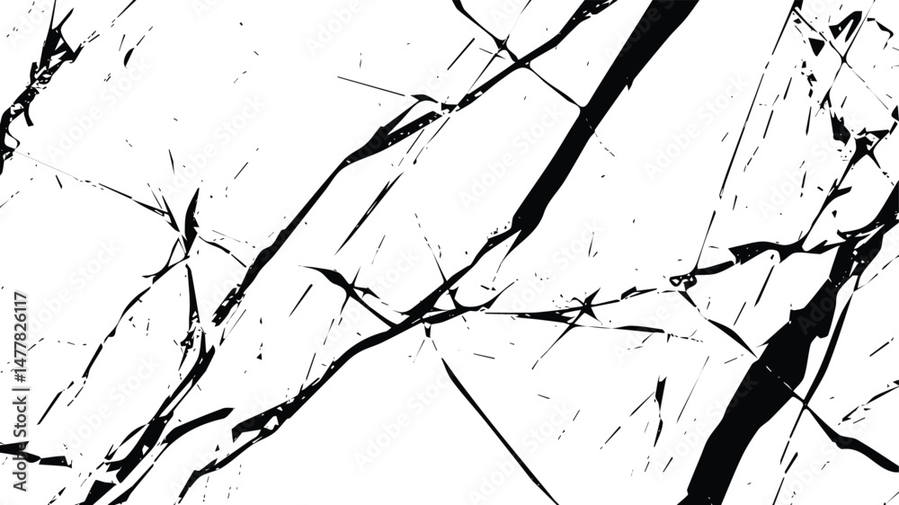 Fototapeta premium Black Grunge Distressed Effect