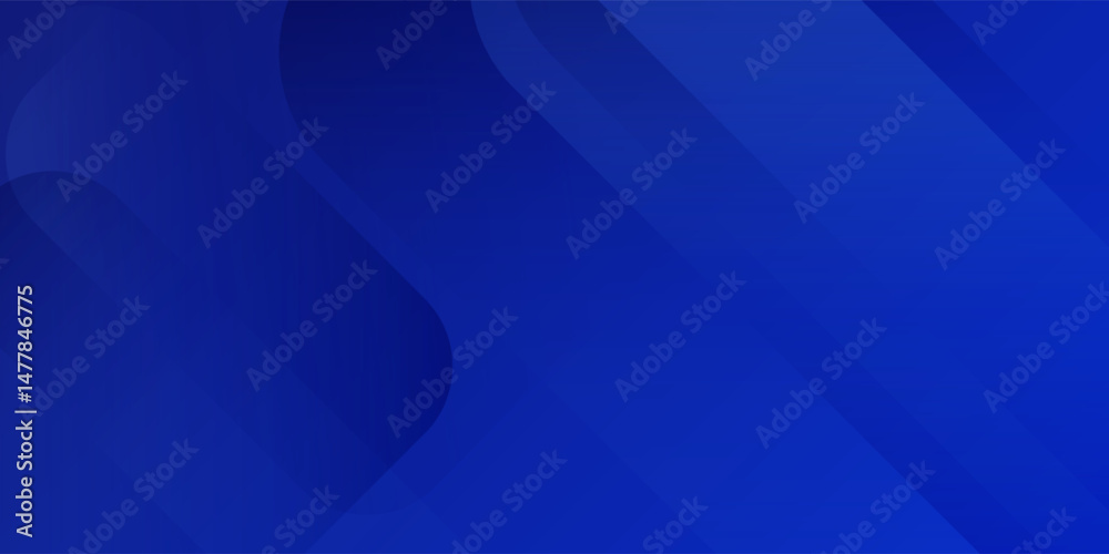 Obraz premium Abstract blue background with glowing geometric lines. Modern blue gradient square shape design. Futuristic technology concept. modern trendy design in Vector Illustration