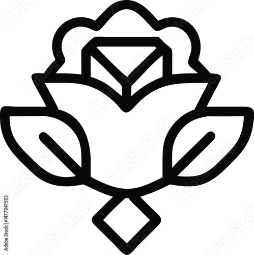 A golden heart vector illustration with a Chinese calligraphy love symbol shines like a star, a beautiful design