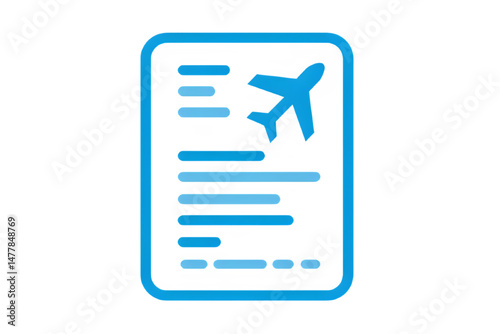 Flight ticket details