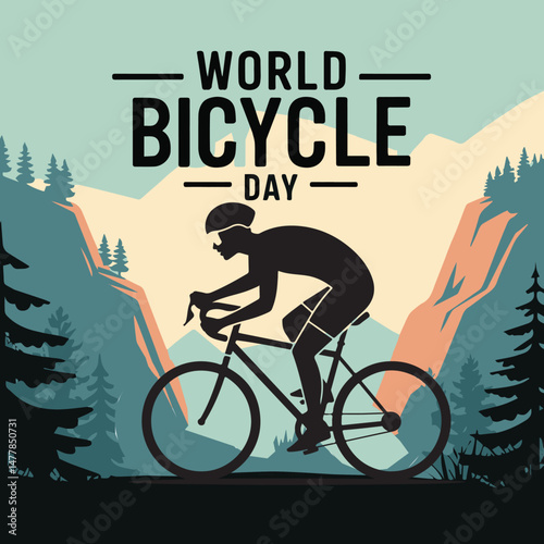 World Bicycle Day Poster