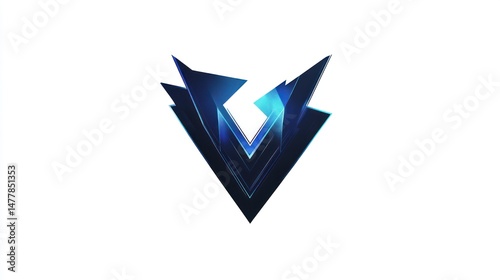 Free Download Abstract V-shaped design (2) - GFXLoad