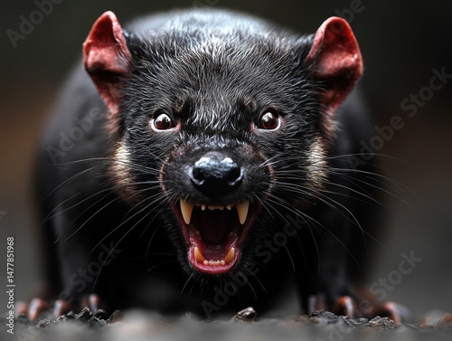 Tasmanian Devil Close-up
