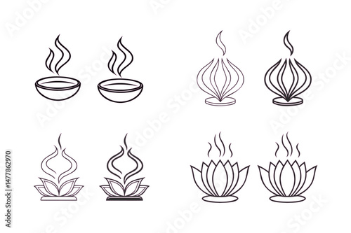 Set of fire icons, vector fire icon set, flame icon collection, fire symbol design, vector illustration of fire icons, set of flames, icon design for fire, fiery vector illustrations