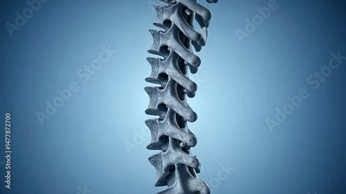 Spines elegant anatomical form