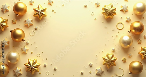 golden christmas background