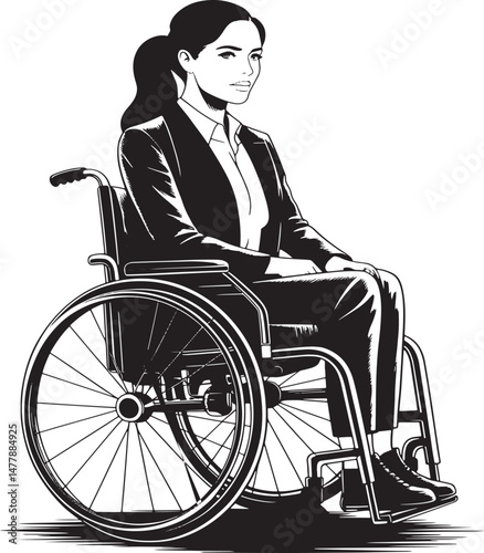 disabled person in wheelchair