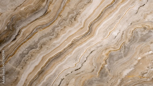 Elegant Beige and Brown Onyx Marble Texture Background