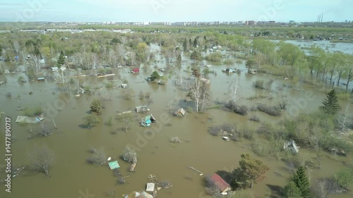 Global warming, floods on the planet.The apocalypse, catastrophes.Storms and destruction.Natural disasters,climate change,the riot of nature.The remnants of human life are floating in dirty water.End