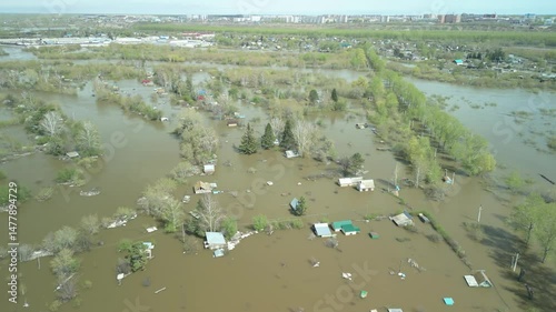 Global warming, floods on the planet.The apocalypse, catastrophes.Storms and destruction.Natural disasters,climate change,the riot of nature.The remnants of human life are floating in dirty water.End