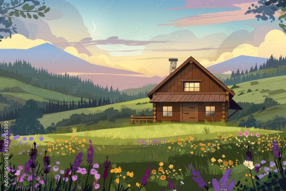 Charming Cabin in the Countryside Charming Cabin in the Countryside