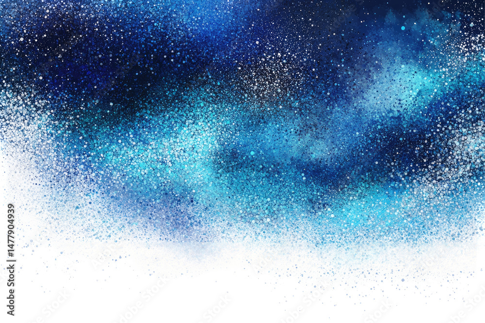 Obraz premium Starry night sky, abstract digital art