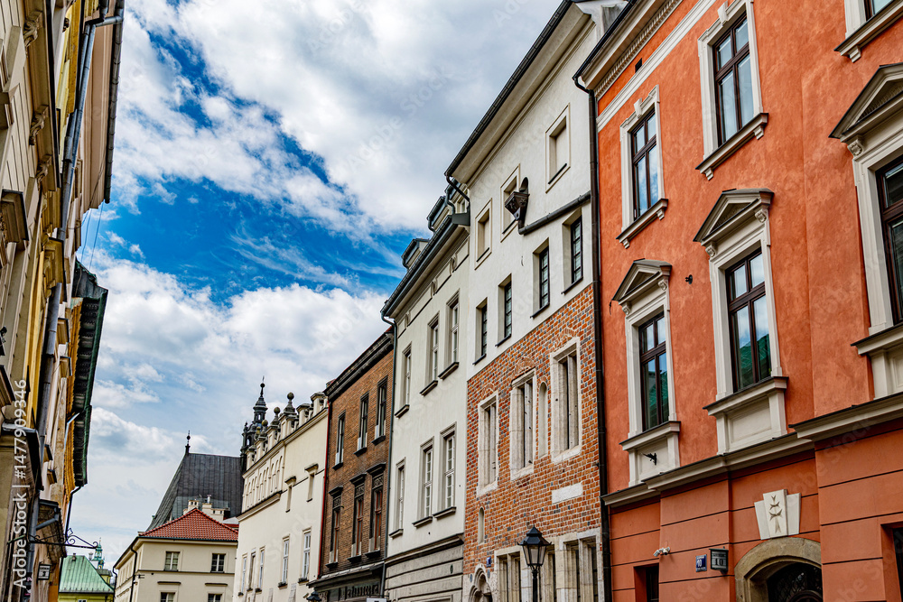 Fototapeta premium Cracovie Krakow the city streets and place in Poland