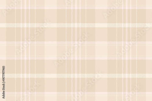 Elegant neutral beige and offwhite plaid pattern. Perfect for textile design, website backgrounds, or any project needing a subtle, sophisticated texture.