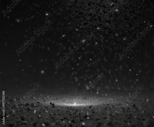 Diamond dust scattered across velvet black, countless stars shine ,  deep,  universe,  galaxy