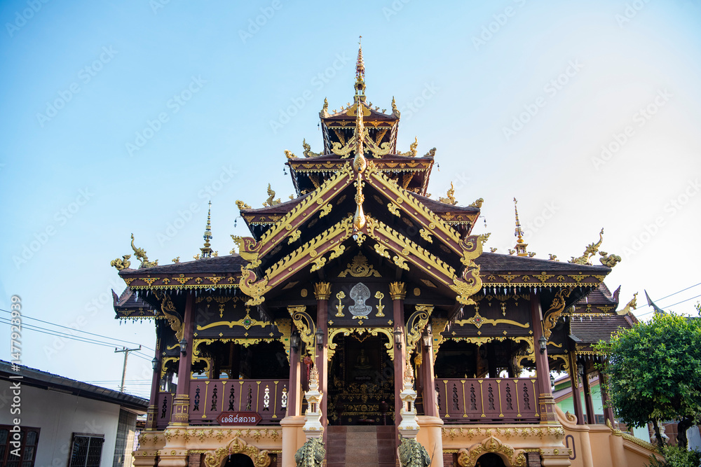 Fototapeta premium THAILAND NAN WAT SRI BOON RUANG