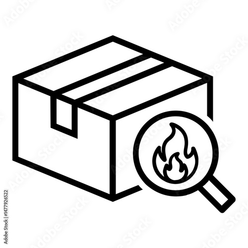 Box with fire seeker
