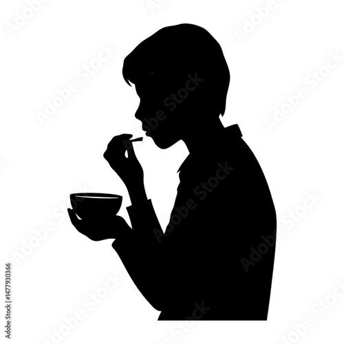 Manger Silhouette vector