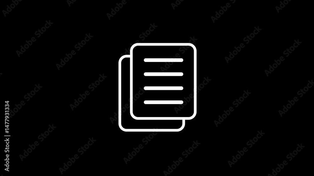 Clipboard icon isolated, document icon board , checklist symbol, document list icon animation . survey or agreement editable stroke icons isolated . Clipboard icon isolated, document icon board , checklist symbol, document list icon animation . survey or agreement editable stroke icons isolated .