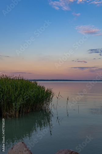 A photo of a body of water