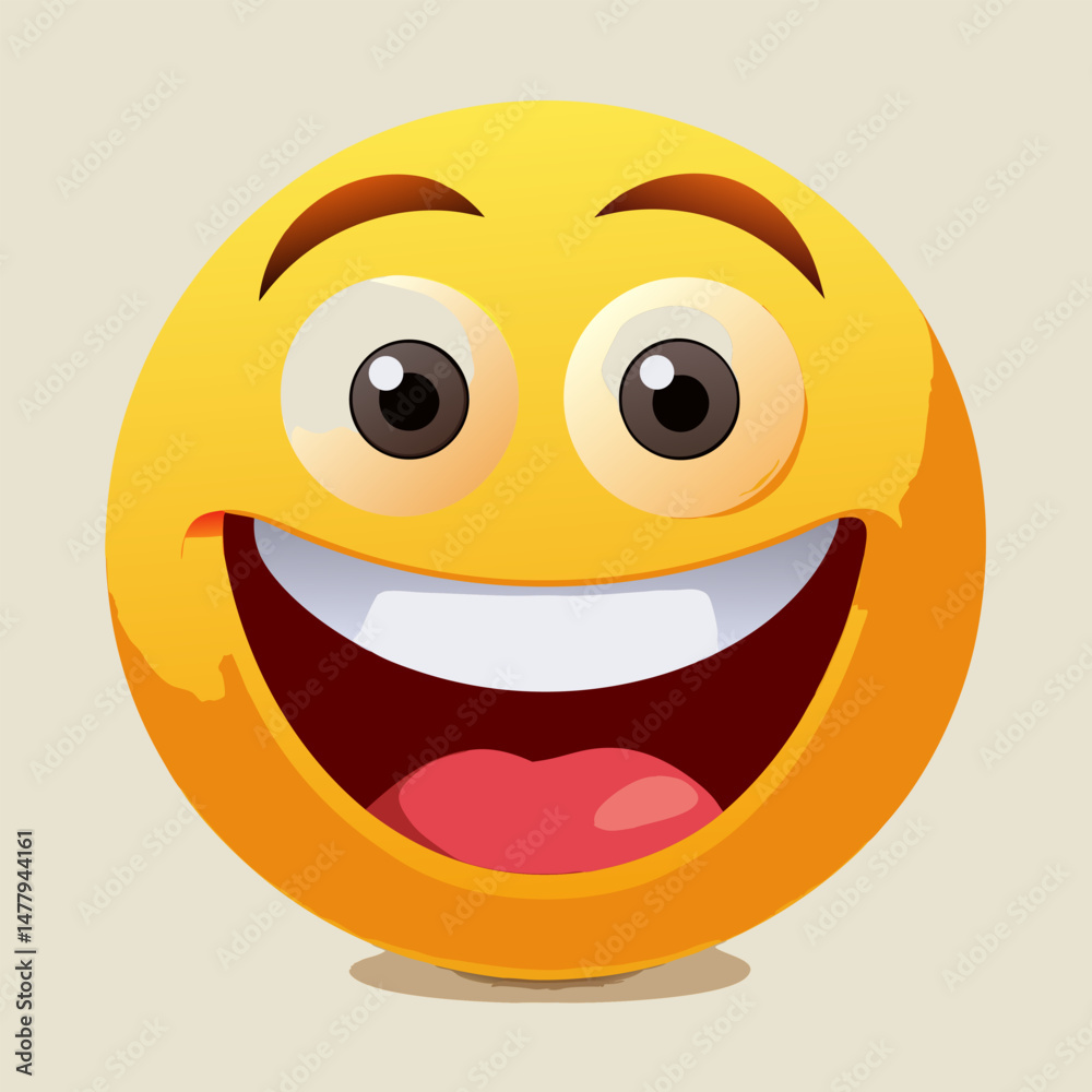 Fototapeta premium happy smiley face