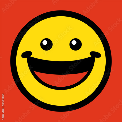 happy smile emoticon