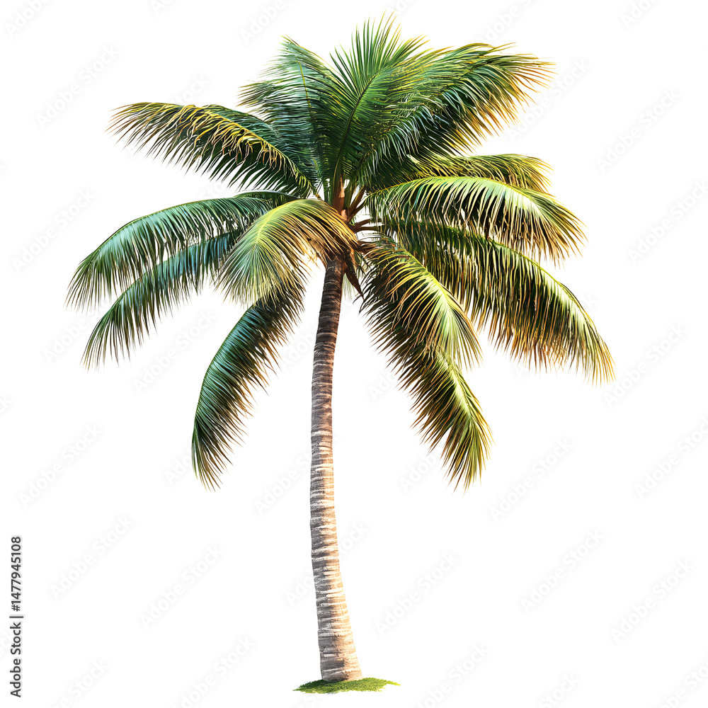 Obraz premium Tropical Coconut Palm Tree