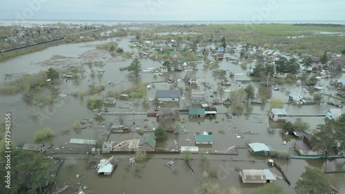 Global warming, floods on the planet.The apocalypse, catastrophes.Storms and destruction.Natural disasters,climate change,the riot of nature.The remnants of human life are floating in dirty water.End