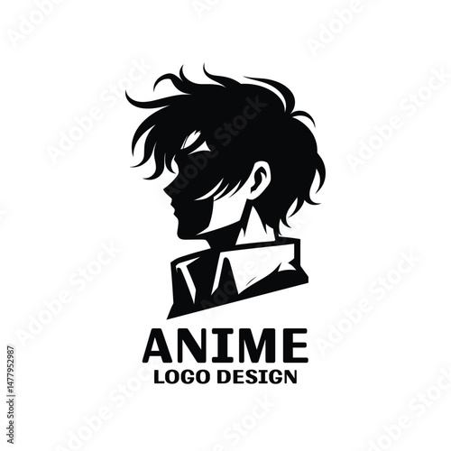 Anime Vector Logo Design