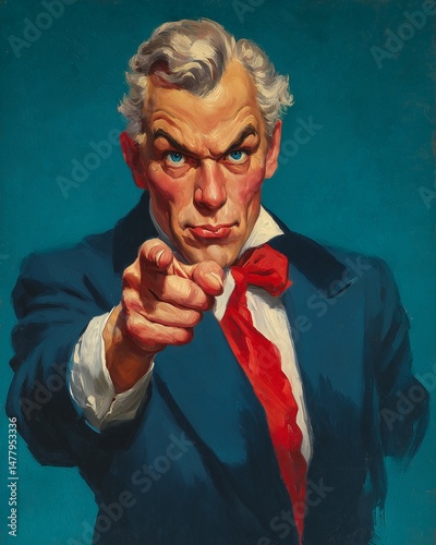 Patriotic determination, stand tall like Sam