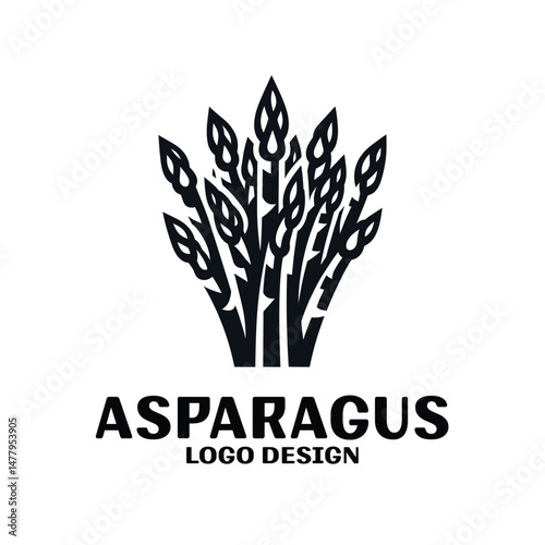 Asparagus Vector Logo Design