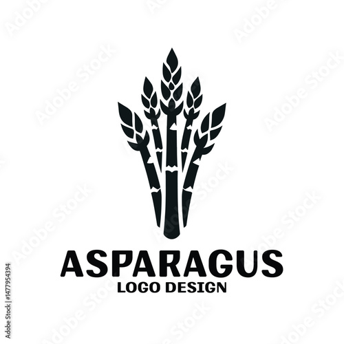 Asparagus Vector Logo Design