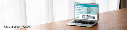 Health insurance web site modish registration system for easy form filling