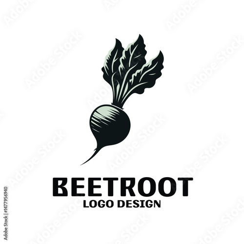 Beetroot Vector Logo Design