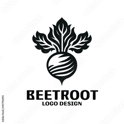 Beetroot Vector Logo Design