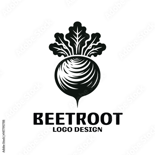Beetroot Vector Logo Design