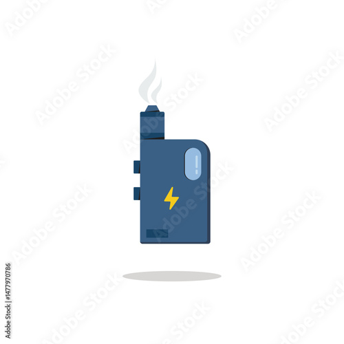Electronic Cigarette Icon Vector Design.