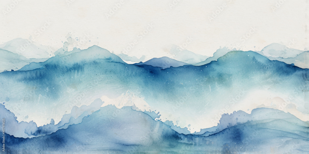 Sea water ocean wave vector background. Blue water ocean sea wave seamless background. Sea water ocean wave vector background. Blue water ocean sea wave seamless background.