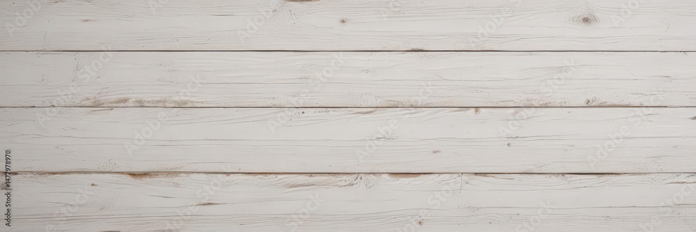 Fototapeta premium Soft white wood texture, subtle grain Rustic, aged planks , wood grain, background, shabby chic