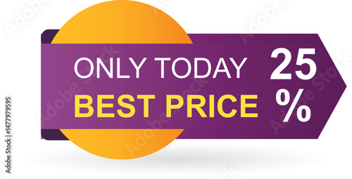 Retail Sale Tags Stickers Best Offer