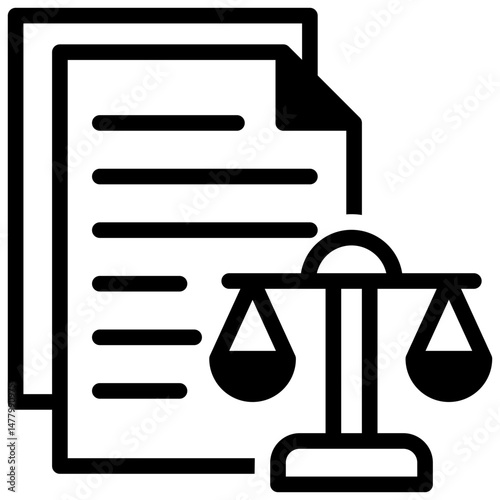Legal Document Icon